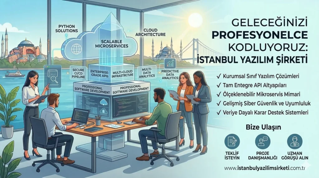 istanbul profesyonel yazılım şirketi